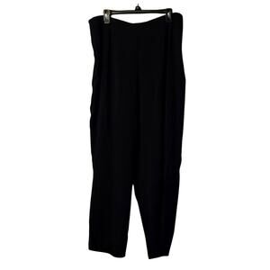 NWT Maggie McNaughton 18W Classic Black Dress Pants [0168]